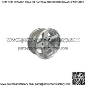 15" 6 on 5.5 Lug Aluminum Trailer Wheel