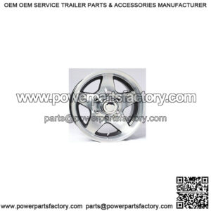 15" Aluminum Black Star 6-Lug Trailer Wheel Rim (7" Width)