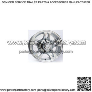 16" Aluminum Split Spoke 6-Lug Trailer Wheel Rim (6" Width)