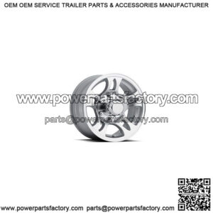 16" Aluminum Split Spoke 8-Lug Trailer Wheel (6.5" Width)