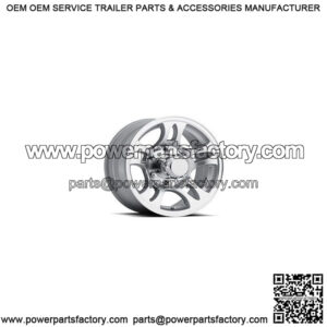 16" Aluminum Split Spoke 6-Lug Trailer Wheel (6.5" Width)