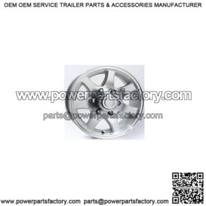 16" Aluminum Spoke 8-Lug Trailer Wheel Rim (6" Width)