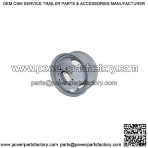 16.5" 8 on 6.5 Lug Painted Trailer Wheel, Duals