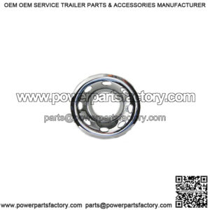 Chrome Trailer Wheel Trim Ring, (Fits 6 Lug 15" Wheels)