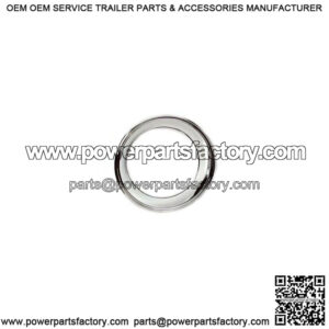 Chrome Trailer Wheel Trim Ring, (Fits 14" Wheels) Set of 4