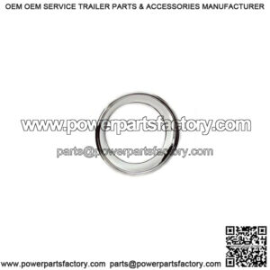 Chrome Trailer Wheel Trim Ring, (Fits 15" Wheels) Set of 4