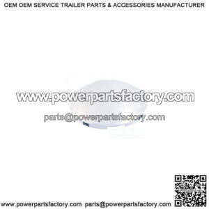 Stainless Steel Baby Moon Trim Ring (Fits 8" Golf Cart Wheels)