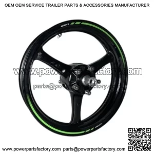 NEW 2021 +  Kawasaki ZX-10R  FRONT  RIM WITH AXLE OEM New 41073-0757-18F
