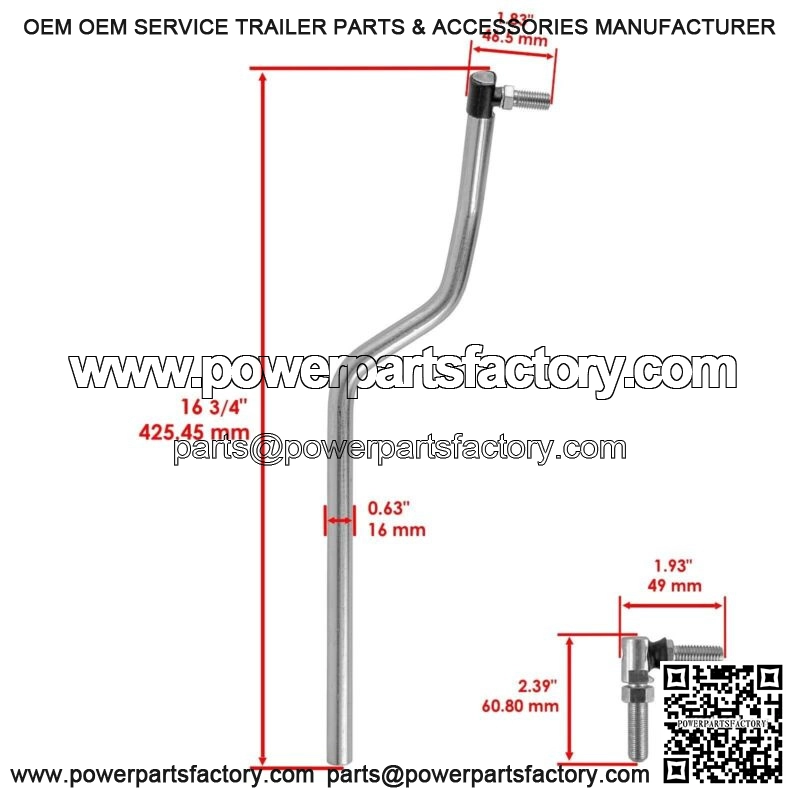Brand New Selective Sector Drag Link Kit for John Deere L110 L111 L118 L120 L130 - Image 3