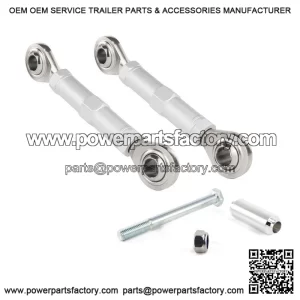 Kawasaki Z650 ABS 2017-2023 Adjustable Suspension Lower Link Silver