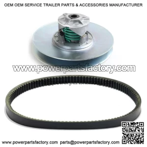 Secondary Driven Clutch + Belt M158267 For John Deere XUV625i XUV620i 4X4 Gator