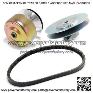 Primary + Secondary Driven Clutch Belt For John Deere TX Turf 4x2 Gator AM138649