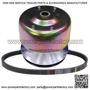 Driven Clutch & Drive Belt AM138536 M174026 For John Deere 4x2 6x4 TX Turf Gator
