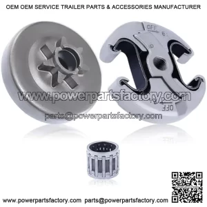.325" 7T Clutch Drum Bearing For Husqvarna 455 460 Rancher Chainsaw 537110503, Clutch Drum, Clutch Assy, Needle Bearing