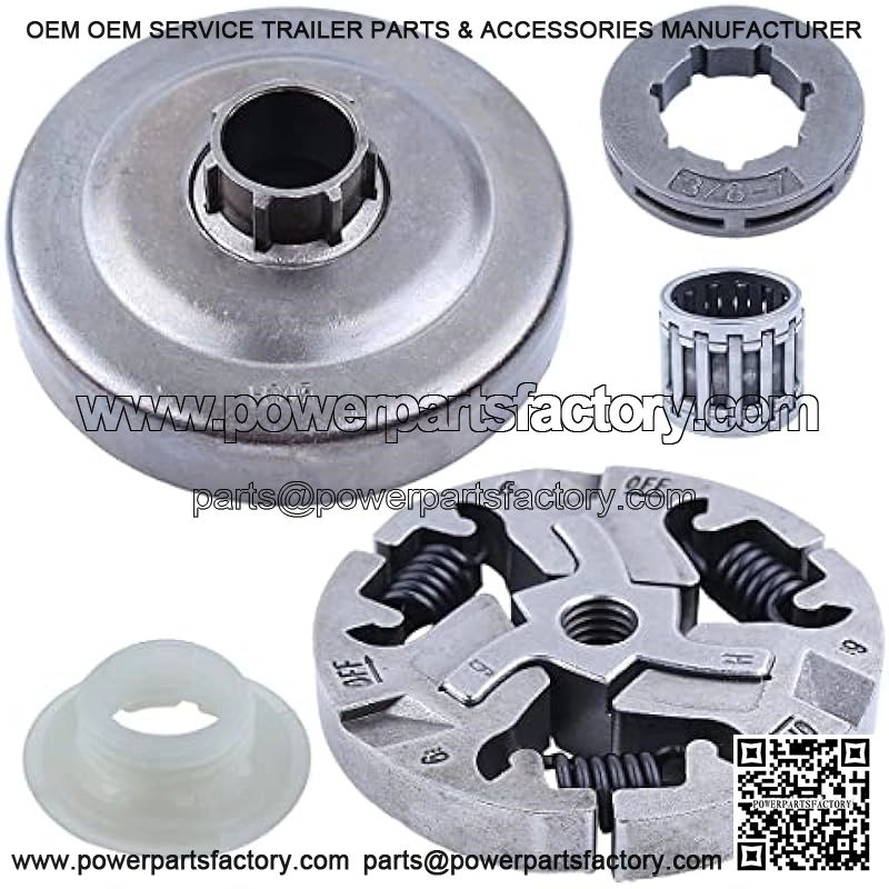 3/8 Clutch Drum Rim Sprocket Cover For Husqvarna EPA Chainsaw 357 357XP 359, Clutch drum, Sprocket Rim, Needle Bearing, Clutch Assembly, Worm Gear. - Image 3