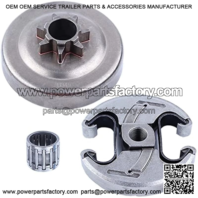 325-7 Clutch Drum Sprocket Rim Needle Bearing Kit for Husqvarna 340 345 346 350 351 353 Chainsaw Replace for 537 11 0503, 503 87 3072
