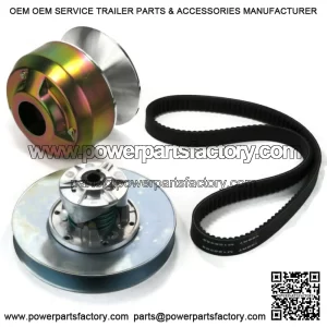 Transaxle Primary Secondary Clutch Kit for John Deere Gator HPX615E, HPX815E