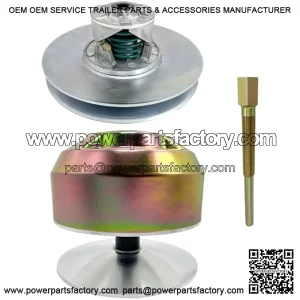 AM140985 AM140967 Primary & Secondary Drive Clutch Assembly Compatible with John Deere 4X2 Gators, Diesel Gator, Trail Gator, Worksite Gator, 1200A Bunker and Field Vehicle,AM141005,AMT27