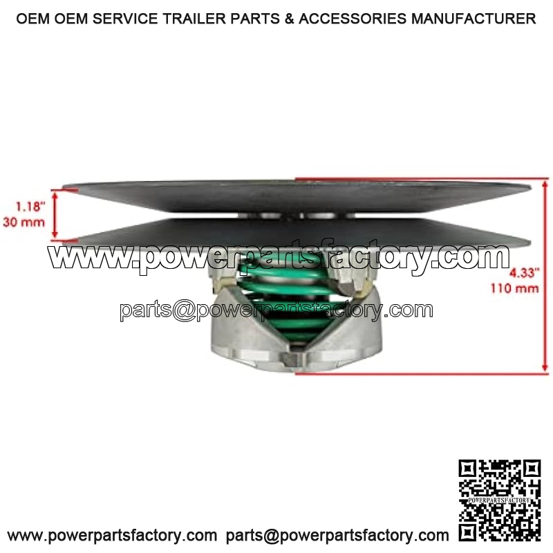 Driven Sheave Secondary Clutch Compatible With John Deere Gator 4x2 /AM140967 - Image 2