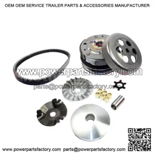 TRANSMISSION REBUILD KIT POLARIS PREDATOR SCRAMBLER 50 ATV CLUTCH PULLEY BELT (For: Polaris)