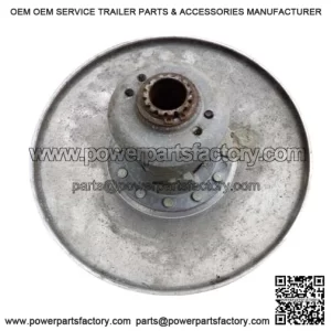 1981 8L5 YAMAHA 440 Exciter snowmobile parts: SECONDARY or DRIVEN CLUTCH