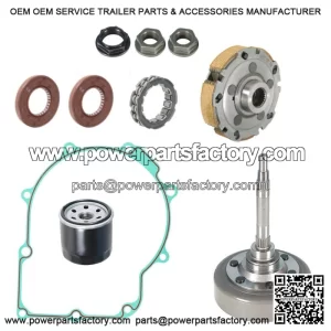 HiSUN UTV 500 700 MSU Bennche MASSIMO Wet Clutch Shoe Kit One Way Filter