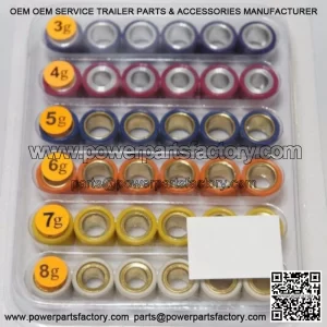 Variator Roller pack 16x13 3g ~ 8g for Kymco Agility 50 PeopleS 50 scooter TX