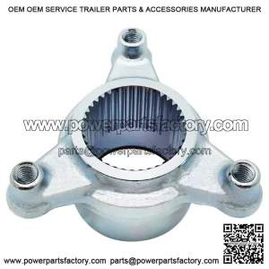 Rear Brake Rotor Hub Disc Disk Flange for Honda TRX450R 2004-2005 43121-HP1-000 (For: Honda)