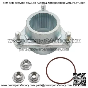 Rear Rotor Disk Flange Holder Hub for Honda TRX300EX TRX250X TRX300X 43120HC0010 (For: Honda)