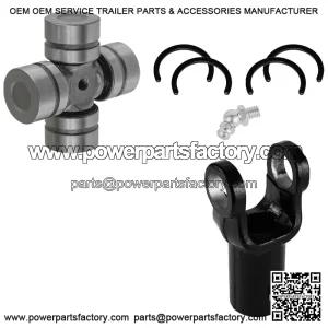 Polaris Scrambler 500 4X4 1998-2009 Front Drive Shaft Yoke & U-Joint Kit