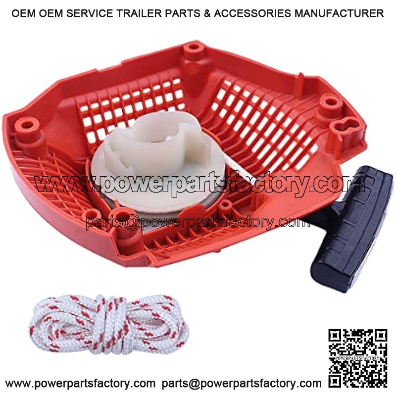 Recoil Pull Starter w Rope Assembly Kit For Husqvarna 435 For Chainsaws 544287002, Recoil Starter, Rope - Image 2
