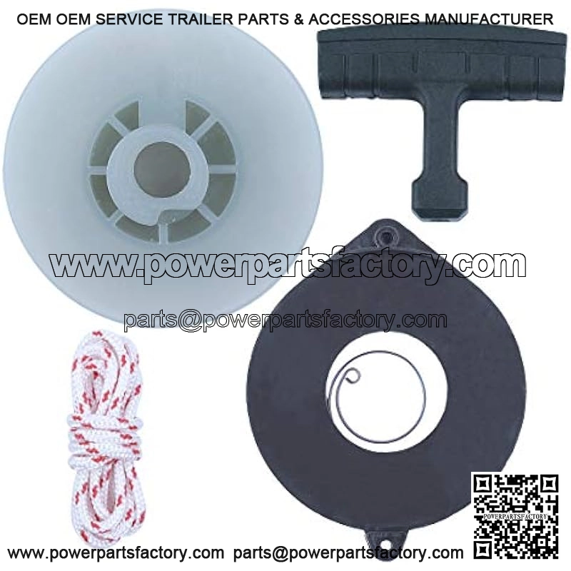 Recoil Starter Spring Pulley Kt For 346XP 353 351 340 350 345 For Husqvarna Chainsaw , Recoil Spring, Starter Pulley, Starter Rope, Handle Grip. - Image 4