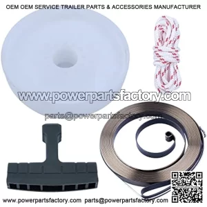 Recoil Starter Pulley Recoil Spring For Husqvarna 362 365 371 372 385 503859601 , Recoil Starter Pulley , Recoil Spring , Starter Handle Grip , Rope