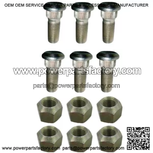 (6) Wheel Stud Bolt Fits Ford Fits New Holland Tractors 2000 2310 2600 3000 C5NN