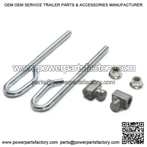 2 Deck Lift Bolt Nut Trunnion For John Deere L120 L130 LA100 LA105 LA110 LA115
