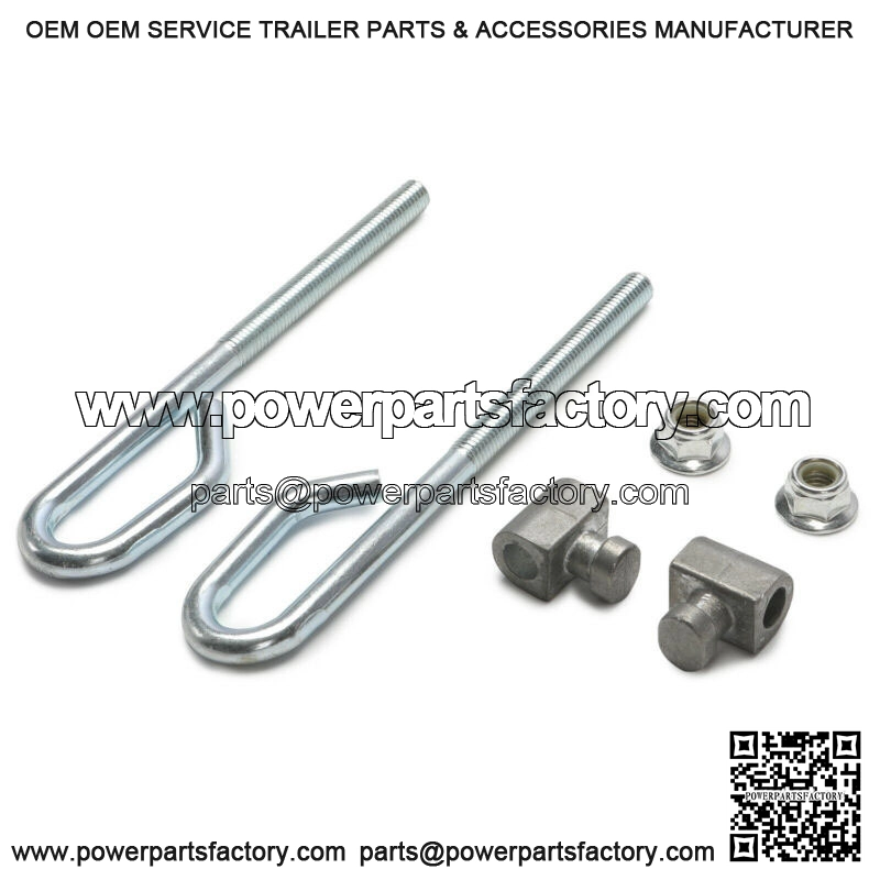 2 Deck Lift Bolt Nut Trunnion For John Deere L120 L130 LA100 LA105 LA110 LA115