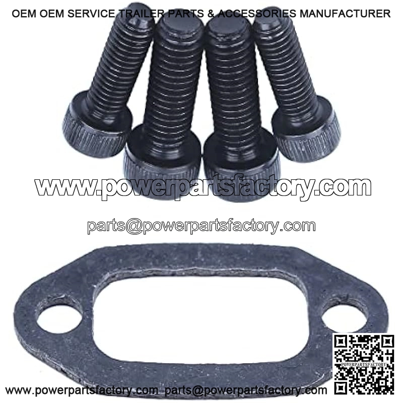 Exhaust Muffler Screw w Gasket Kit For Husqvarna 61 268 272 272K 272XP For Chainsaw , Muffler Gasket , Muffler Screw - Image 3