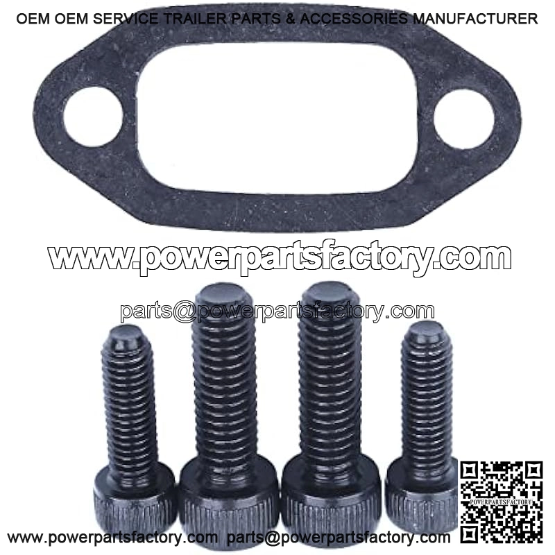 Exhaust Muffler Screw w Gasket Kit For Husqvarna 61 268 272 272K 272XP For Chainsaw , Muffler Gasket , Muffler Screw - Image 4