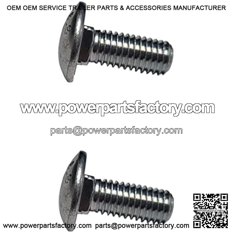 John Deere (2 Pack) Original Equipment Carriage Bolt - 03M7184