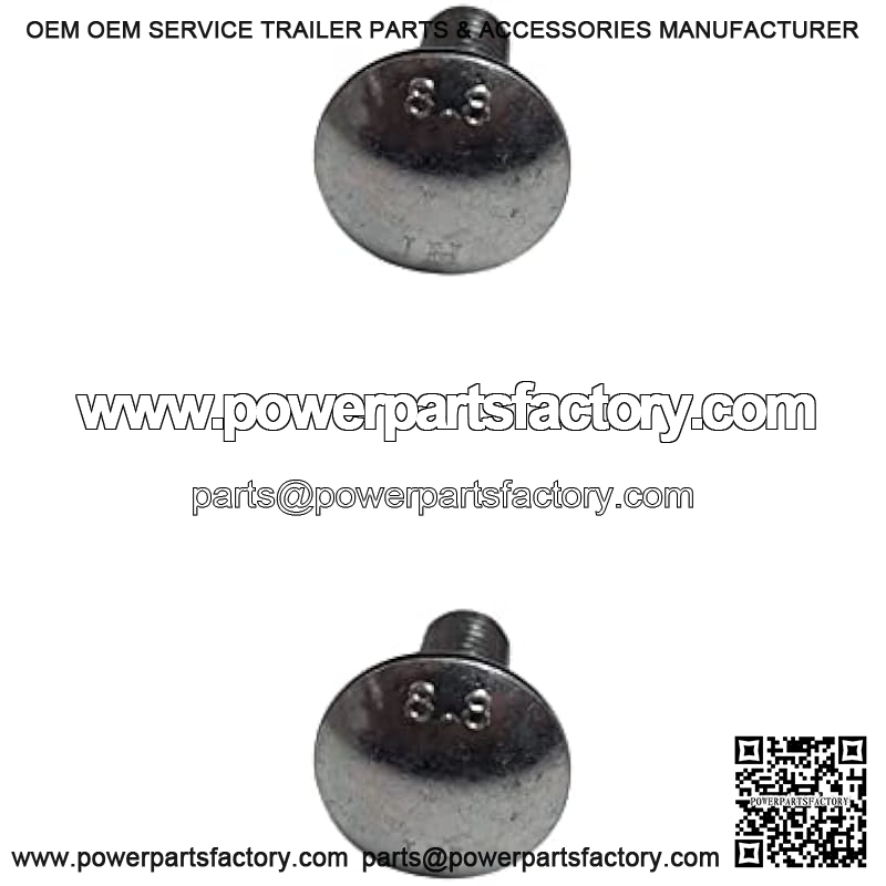 John Deere (2 Pack) Original Equipment Carriage Bolt - 03M7184 - Image 2