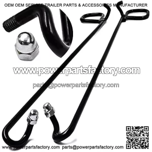 Locking Capnut OEM Upgrade - VGA12138 VGA12139 Tailgate Bed Latch Set LH/RH fits John Deere Gator Series