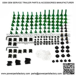 Kawasaki Z650 2020-2023 Complete Fairing Bolts Kit Screws Nut Set