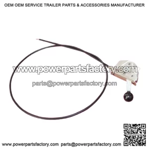 Rotary Throttle Control Cable. Part 6537. Replaces Toro 53-7831