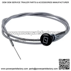New Universal Push Pull Choke / Throttle Cable 63" Long Smooth Action