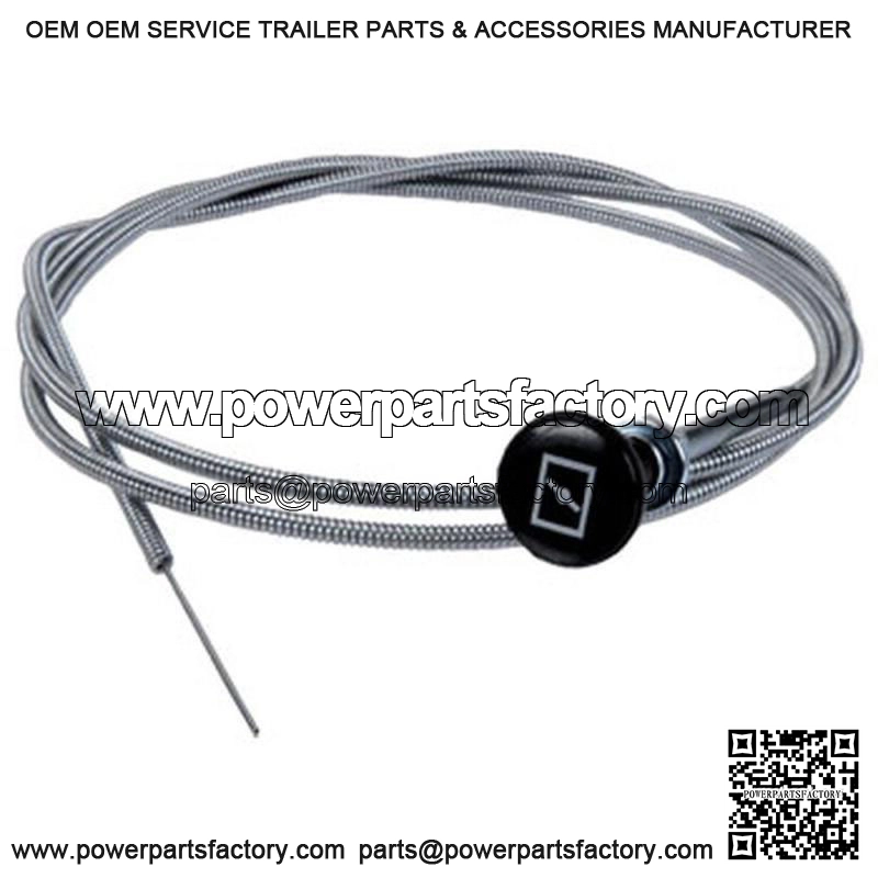 New Universal Push Pull Choke / Throttle Cable 63" Long Smooth Action