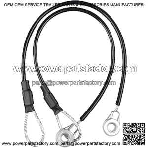 Tailgate Cables Replacement for M159508 patible with John Deere Gator M TE TH TX HPX615E HPX815E XUV865R XUV825E XUV 625i 825i 855D 825M 835E 835M 835R 855E 855M 865E 865M 2 Pcs