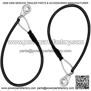 Sousery M159508 Tailgate Cable Compatible with John Deere Gators Utility Vehicle M TE TH TX XUV TH 6x4 HPX615E HPX815E XUV865R XUV825E (2pcs)