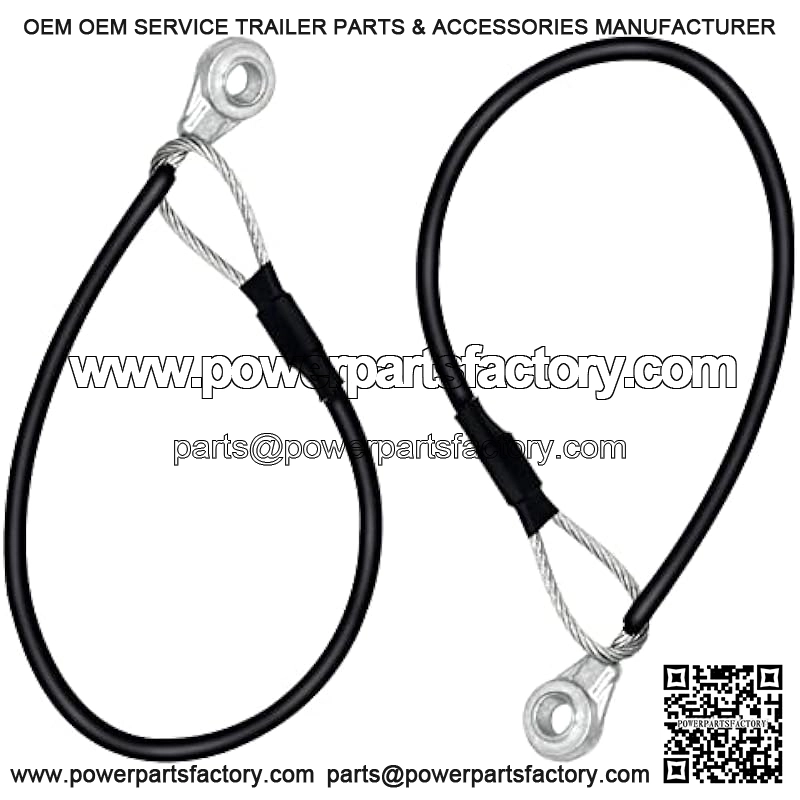 Sousery M159508 Tailgate Cable Compatible with John Deere Gators Utility Vehicle M TE TH TX XUV TH 6x4 HPX615E HPX815E XUV865R XUV825E (2pcs)