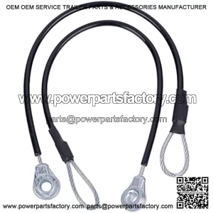 Tailgate Cables Compatible with John Deere Gators M TE TH TX XUV TH 6x4 HPX615E HPX815E XUV865R XUV825E XUV865R Replace M159508 (Pack of 2)