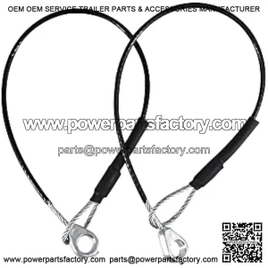2 Pcs Tailgate Cable M159508 Compatible with John Deere Gators M TE TH TX XUV TH 6x4 TX 4X2 HPX615E HPX815E XUV865R XUV825E XUV825M XUV835E XUV835M XUV835R XUV855E XUV865E XUV865M